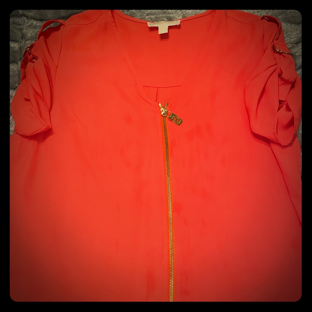 Michael Kors Zip front blouse